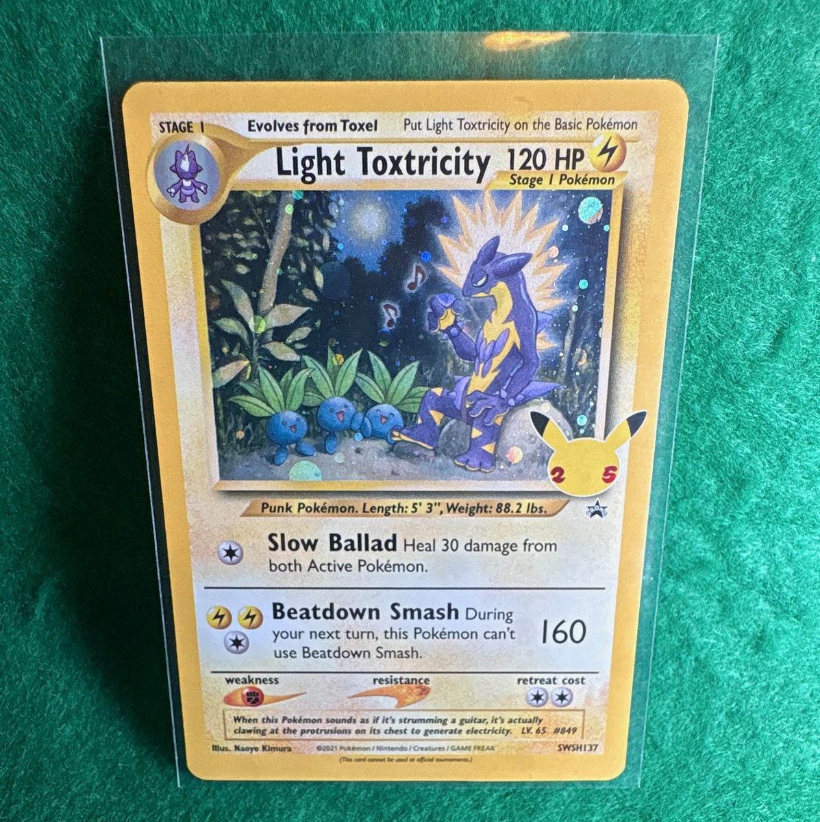 25+ Light Toxtricity Pokémon TCG Cards for sale | Updated Oct 2026