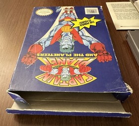 Captain Planet and the Planeteers (1991, Nintendo) NES Game with Manual and Box