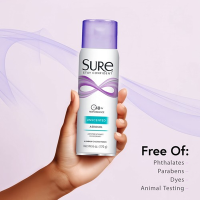 #ad Sure Anti Perspirant Deodorant Spray Unscented Women 6 oz $5.94