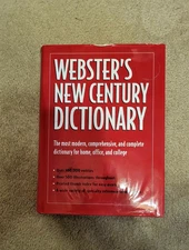 Websters New Century Dictionary - Hardcover  GRAMERCY BOOKS  2001