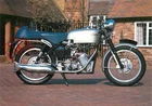 Picture Postcard_ National Motorcycle Museum, 1967 Velocette Thruxton 500Cc