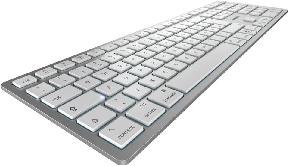 CHERRY KW 9100 SLIM FOR MAC, Wireless Mac Keyboard, German Layout (QWERTZ), Blue - Image 3 of 4