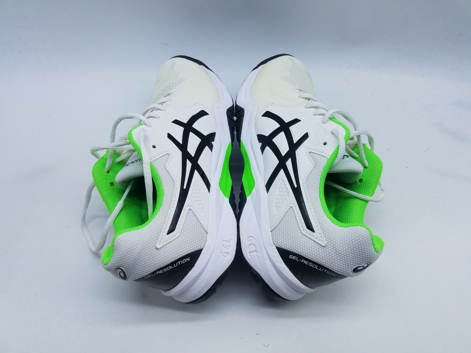 Asics Gel-Resolution 8 Boy's Size 7 Tennis Pickle Ball Shoes White thumbnail 7