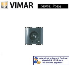 TORCIA CON PRESA RICARICA 230V VIMAR IDEA GRIGIO 16450.