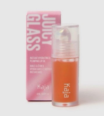 NEW Kaja Lip Plumping  Juicy Glass 03 Apricot Allure Lip Gloss 0.14 fl oz Sealed