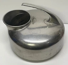 Vintage Babson Bros. Co. Chicago The Surge Milker Stainless Steel Container
