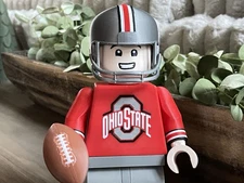 The Ohio State University Buckeyes XL 3D 8" Printed Lego Like Sports Figure OSU