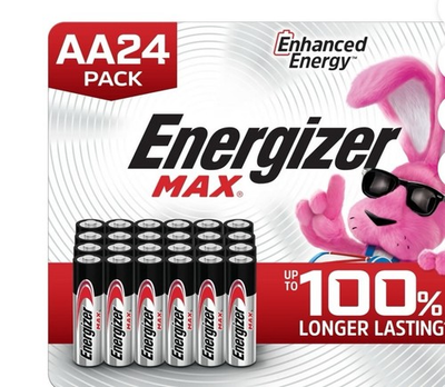 #ad 24 Energizer AA Max alkaline Battery $16.39