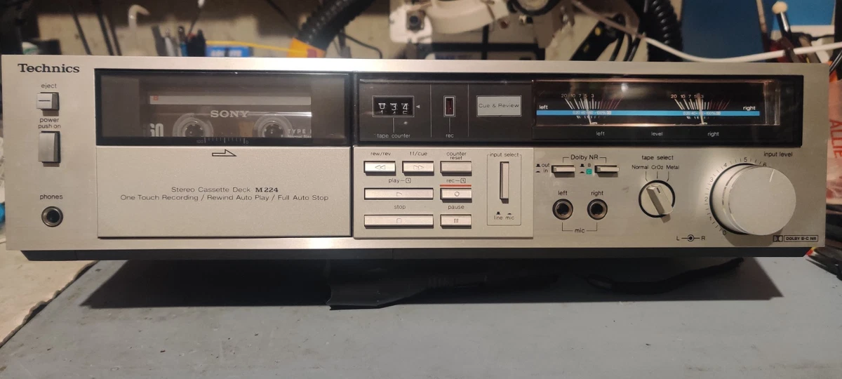 Platine Cassette Technics RS-M230 - Vintage Hi-Fi Japon - À Réviser (Pour Pièces)