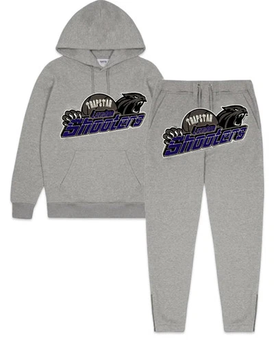 Trapstar Shooters Tracksuit in Grey and Purple 2025