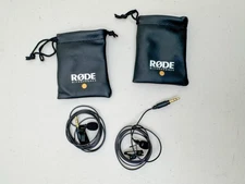 (2) RODE - LAVALIER GO Professional Wearable Microphone - Black