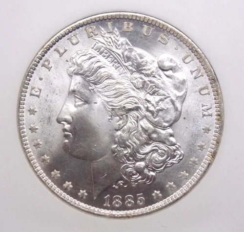 1885 "O" Morgan SILVER Dollar $1 NGC MS65 #036 Gem BU Uncirculated ECC&C, Inc.