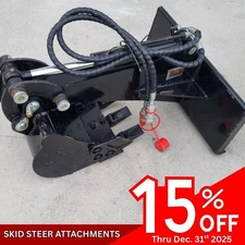 Mini Skid Steer IRanch Backhoe Hydraulic Attachment Digger AGT Toro Dingo CFG