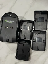 DigiPower Re-Fuel Charger Plates for Nikon Batteries (ENEL9ENEL14ENEL15ENEL3e)