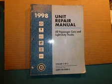 1999 GM Manual Trans Transaxle Transfer Case Unit Repair Manual Vol. 2