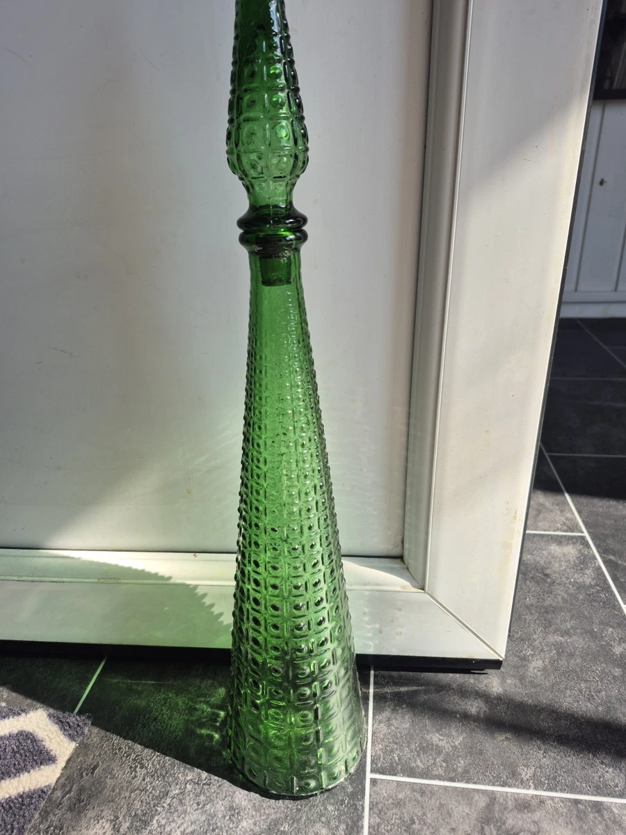 Italy Green Art Glass Bottles for sale | eBay UK