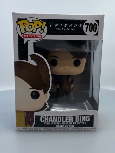 Funko POP! Television Friends Chandler Bing 80's #700 Vinyl Figure NOT MINT