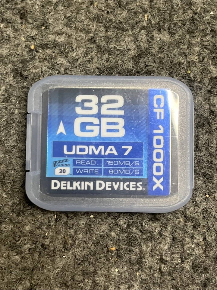 DK Pro 32G 1000X UDMA 7 Compact Flash card fo Nikon D4S D4 D3S D3 D3x D300 D300S - Image 2 of 3