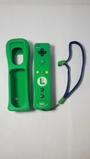 Luigi Wii Remote Limited Edition Nintendo Wii Motion Plus Remote Controller