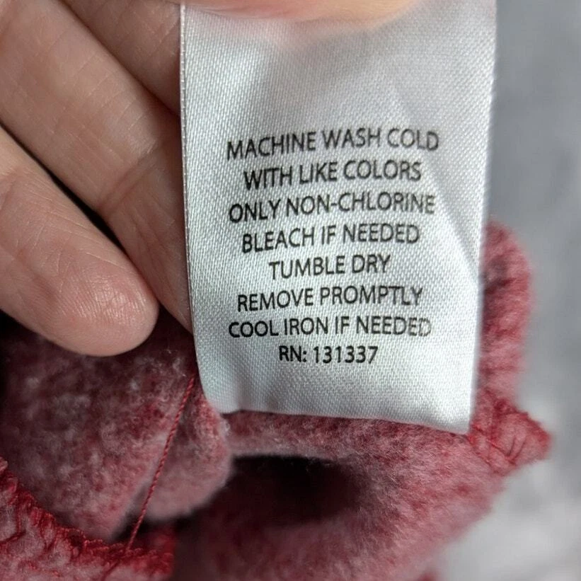 VETEMENTS Razorbacks Felpa con Cappuccio Donna Media Felpa Pullover Arkansas Hogs Rosso Sport