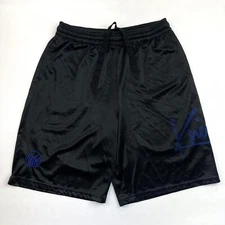 UNK St NBA New York Knicks Basketball Training Black Shorts Men's Size M