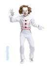 W-N3-5 Men's Pennywise IT The Movie Stephen King Horror Clown Halloween Costume