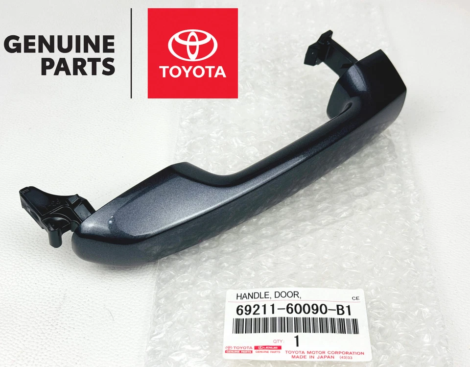 Manija de puerta trasera izquierda/derecha original Toyota 4Runner gris OEM 69211-60090-B1 Foto 2 de 4