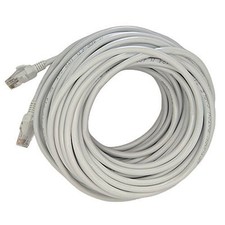 100FT CAT5e Cable Ethernet Lan Network CAT5 RJ45 Patch Cord Internet Gray NEW