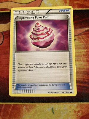 Pokémon TCG Captivating Poke Puff Steam Siege 99/114 Regular Uncommon ...
