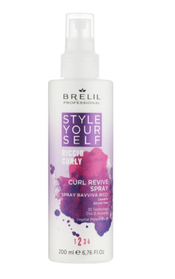 Brelil Style Yourself Curly Revive Hair Nourishing Refreshing Spray 200ml/6.7oz