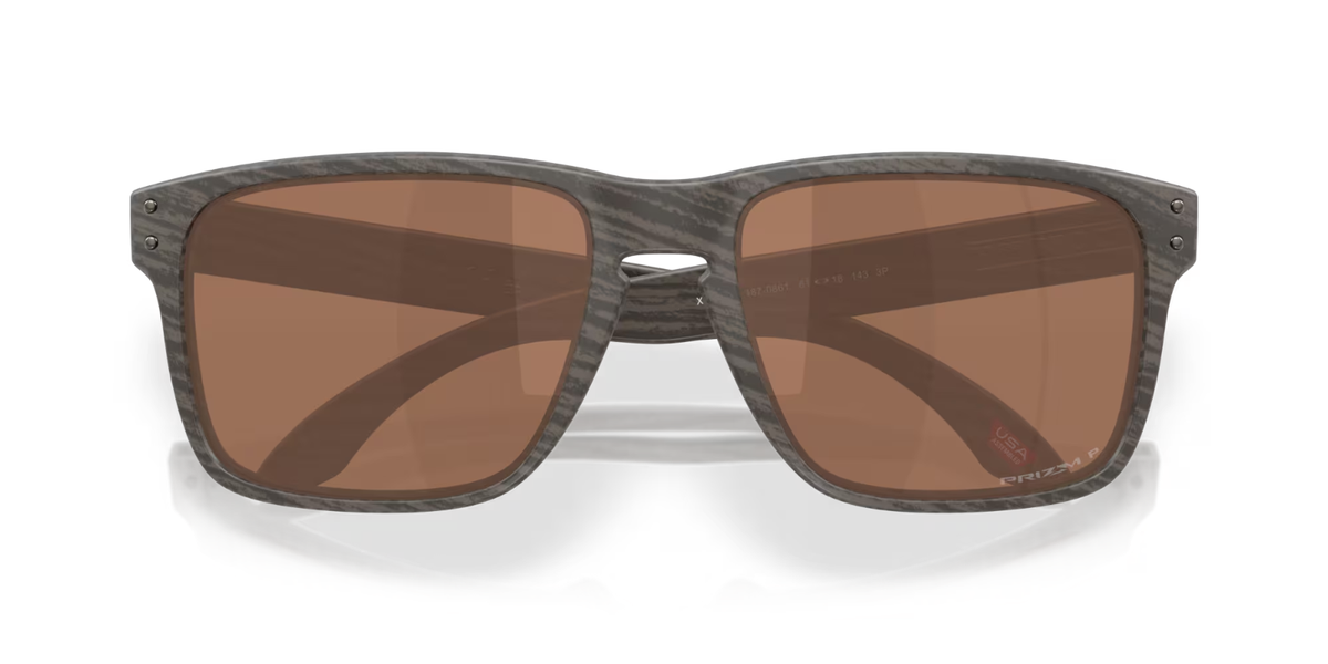 NEW Oakley Holbrook XXL Woodgrain w/ PRIZM Tungsten POLARIZED Lens