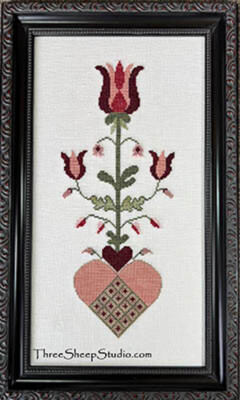 Hearts And Petals - 1776 Fraktur~Three Sheep Studio