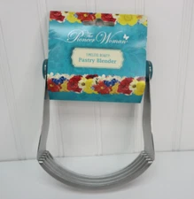 Pioneer Woman Pastry Dough Cutter Blender Timeless Beauty Teal Green Blue New
