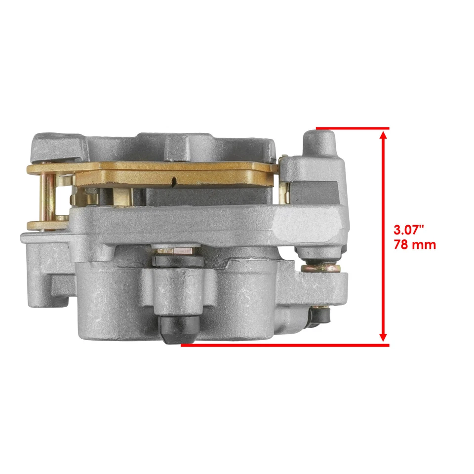 Front Brake Caliper W/Pads For Yamaha YZ125 2008-2016 / YZ450F YZ450 F 2008-2015 - Image 3 of 4