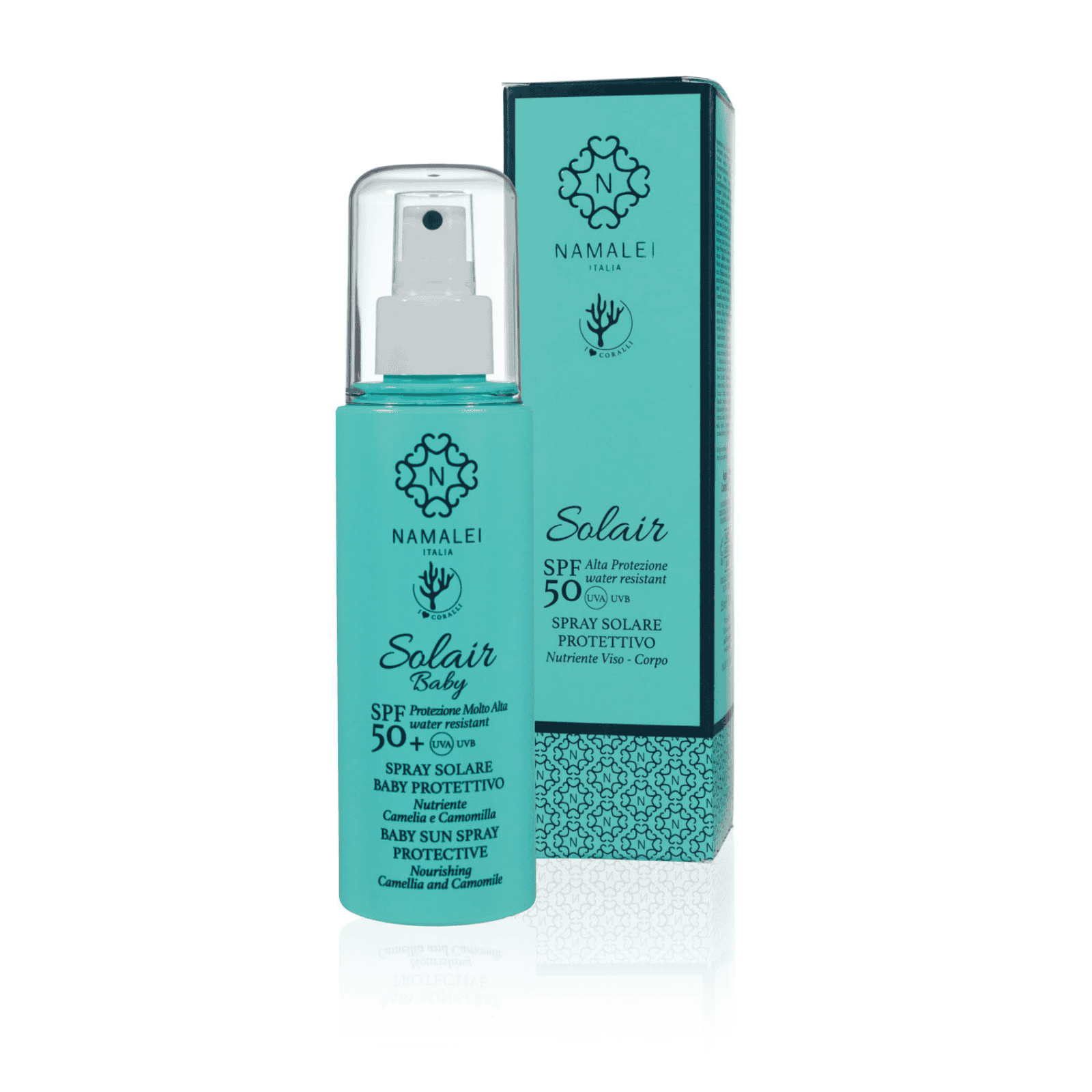 Namalei Italia Solair Spray Solare Baby Protettivo Spf 50+ 150 ml