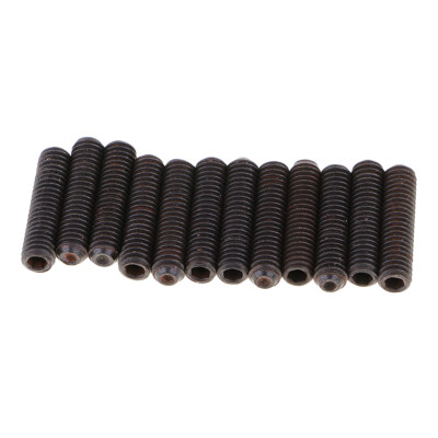 12er-Set Sattel/Brücke Innensechskantschrauben für E-Gitarre Bass,10mm
