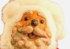 1989 Robert Raikes Signed Wood Sculpture Santa Bear Christmas Edition COA New