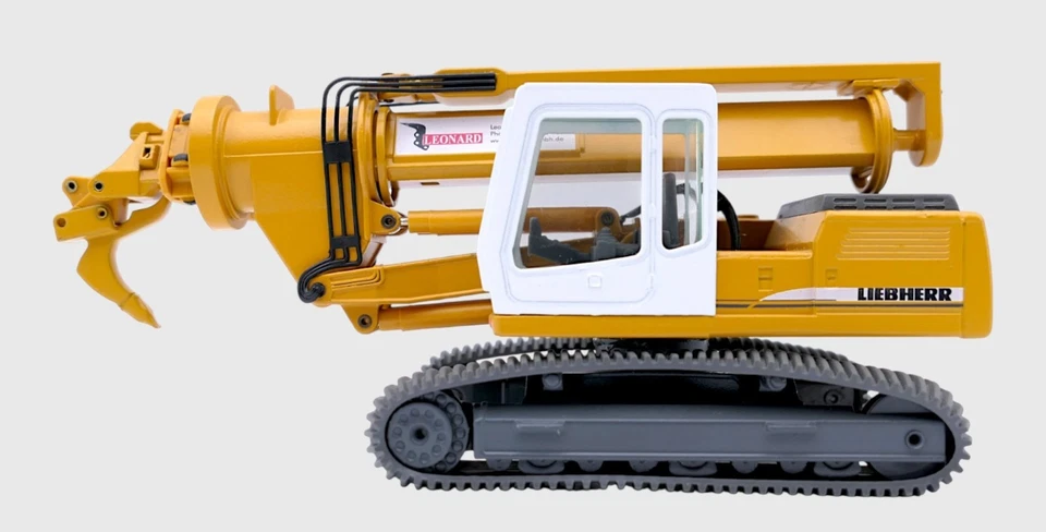 Conrad 1:50 - Modellino di Escavatore Liebherr R924 Leonard Telescopic Rotary - Immagine 4 di 4