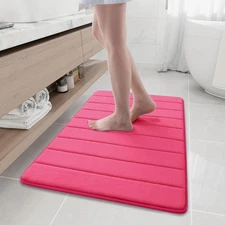 Buganda Memory Foam Bath Mat, 35.4 x 24, Ultra Soft and Non-Slip Bathroom Rug...
