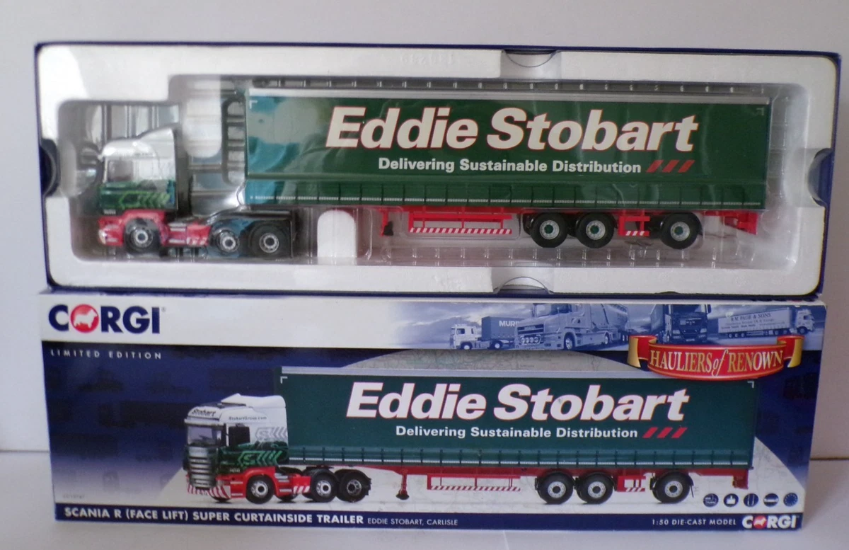 Eddie Stobart ミニカーセット 5台入り 1/50 Corgi 5 Pack Eddie Stobart Vehicles Toys - Zavvi UK