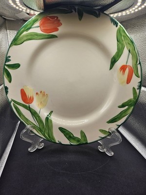 Set Of 4 Vintage Franciscan Tulip 10.5  Dinner Plate Made In England