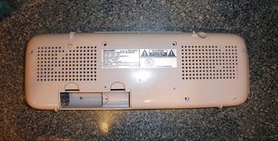 Vintage 80s Lavender SHARP QT-50 Back Shell Part