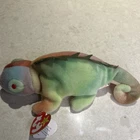 Ty Beanie Baby Original Iggy The Iguana Stuffed Plush W/Tags 1997 Vintage