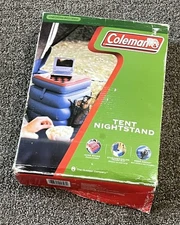 Coleman Tent Nightstand Inflatable Camping Table Cooler Checkers Game 2006 New