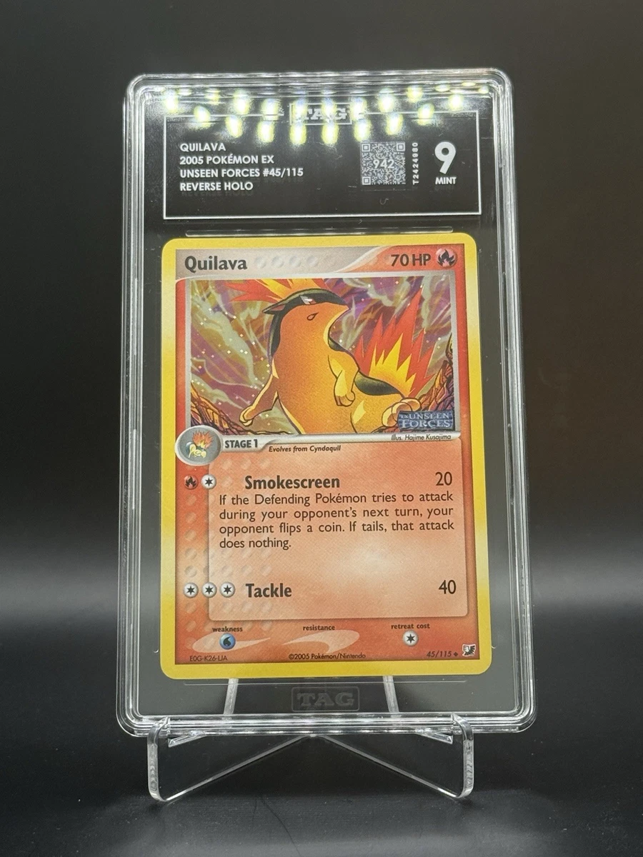 Pokémon TCG EX Unseen Forces Grade 9 Individual Trading Card Games