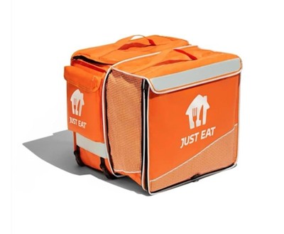 Just Eat Erweiterbarer Rucksack Isoliert Essen Lieferung Tasche Träger Neu 50x40x40cm