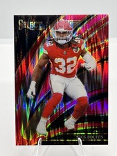 2025 Panini Select #207 Nick Bolton Pink Prizm Shock
