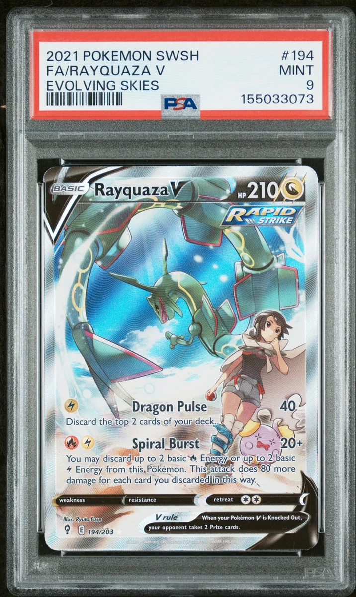 Rayquaza Pokémon TCG Professional Sports Authenticator (PSA) Grade