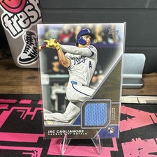 Topps 2026 Series 1 Jac Caglianone Rookie Relic #MLM-JCA Royals