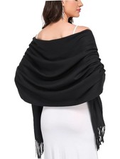 Pashmina Shawl and Wraps for Evening Dresses Resemble Cashmere Scarf for Wome...